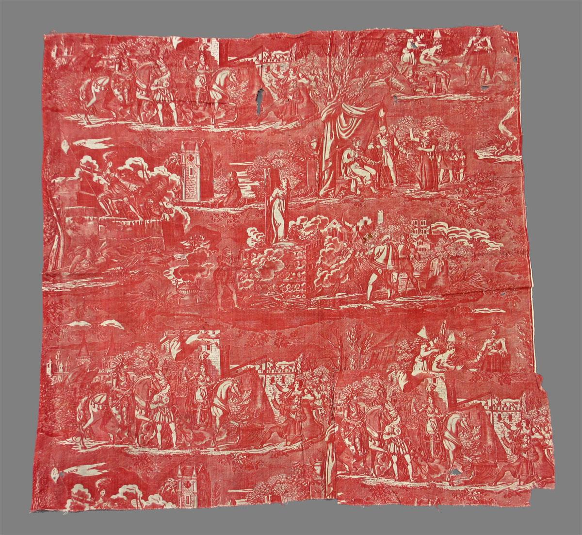 1975.0073 textile, printed obverse