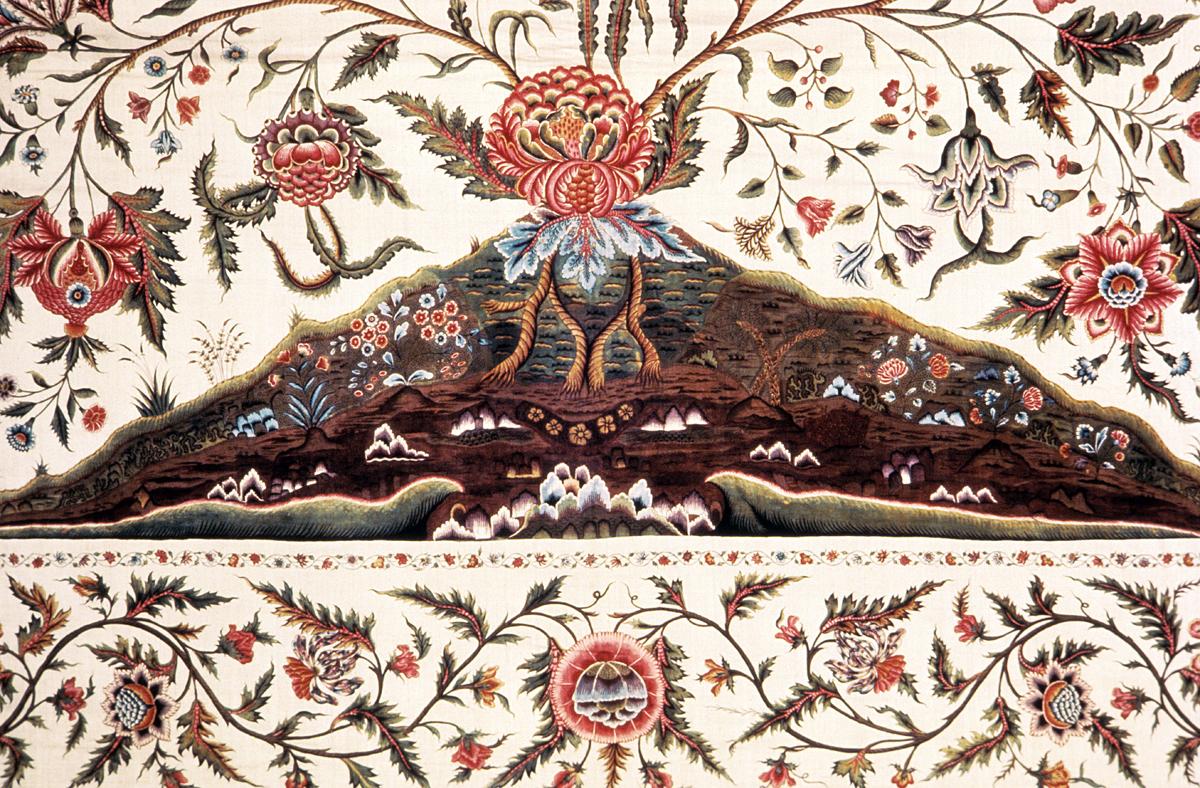 1957.1290 Bedcover, Detail