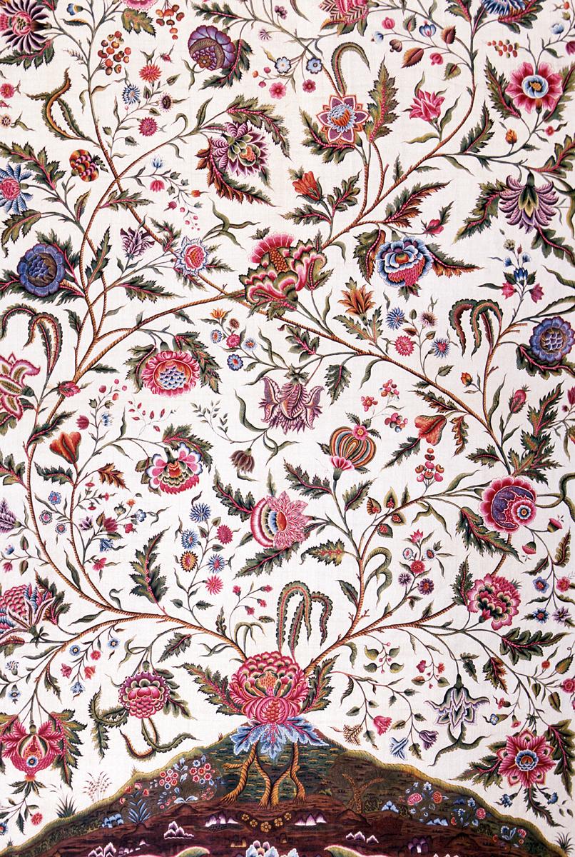 1957.1290 Bedcover, Detail 5