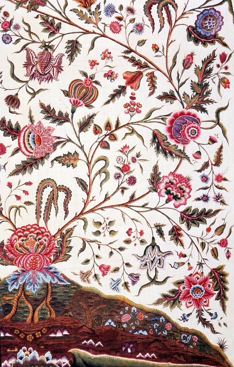 1957.1290 Bedcover, Detail 7