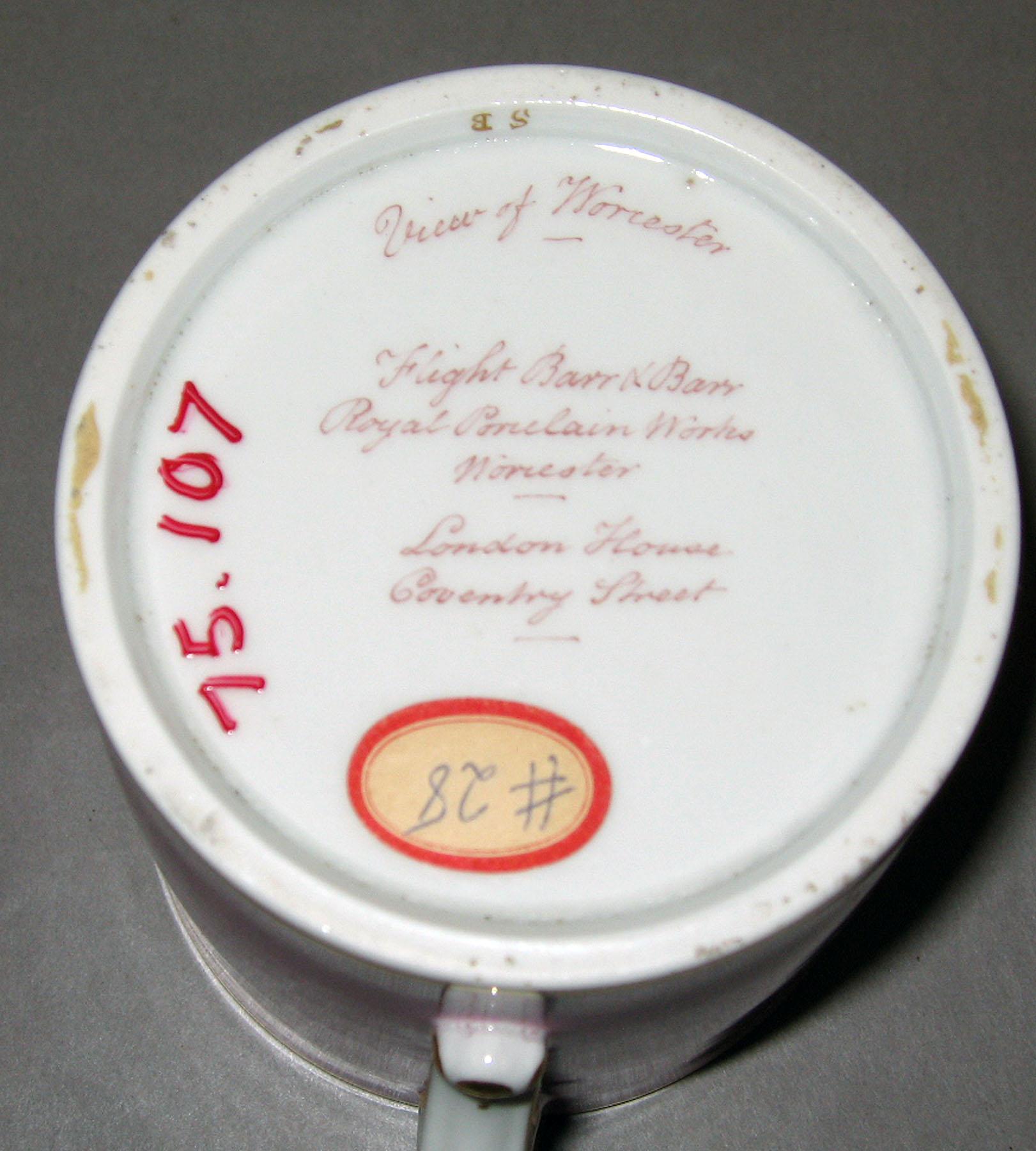 1975.0107 Flight Barr and Barr mug (mark)