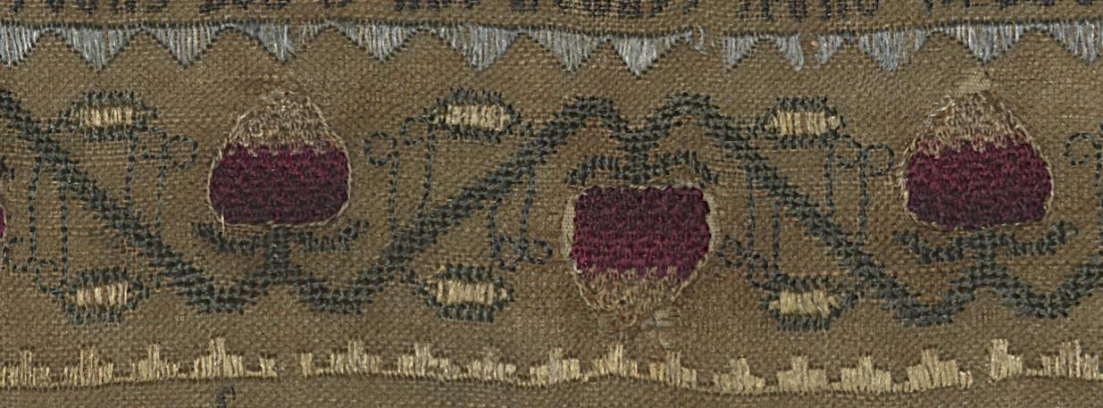 1975.0116 A Sampler, Detail 12
