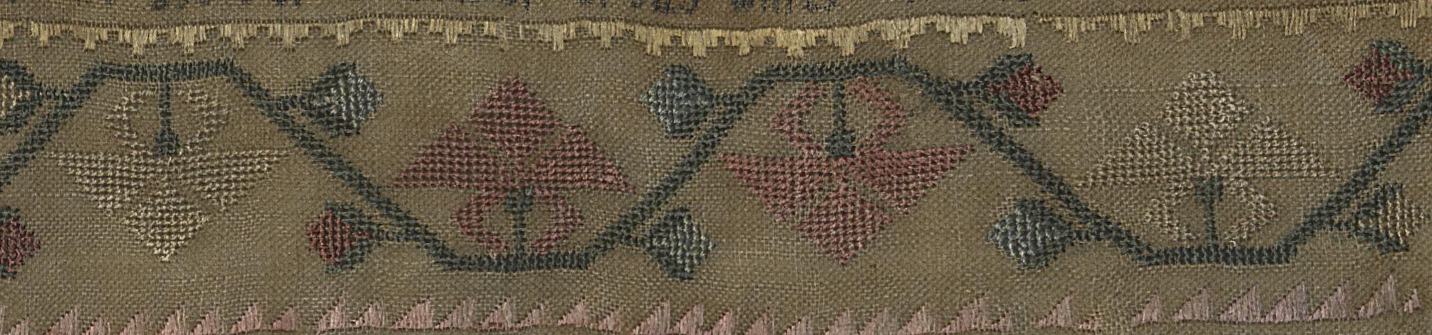 1975.0116 A Sampler, Detail 13