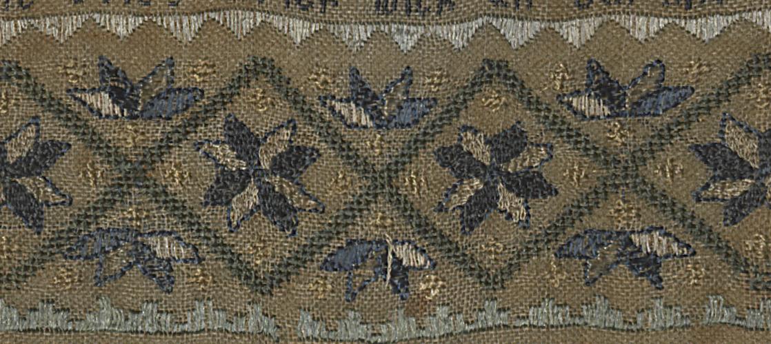 1975.0116 A Sampler, Detail 15