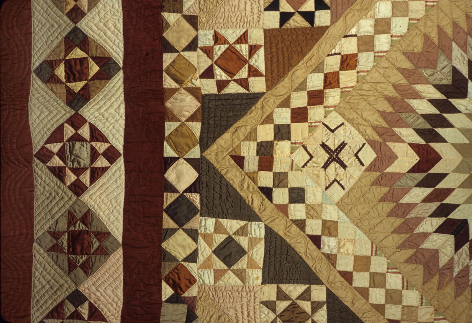 1975.0212 Quilt (detail)