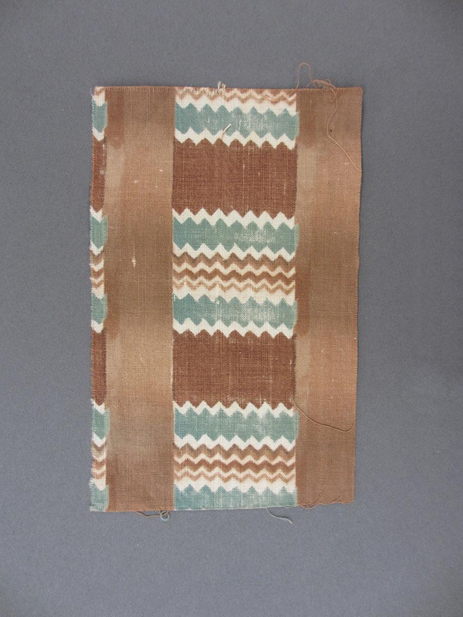 1975.0214.010 textile, printed, reverse