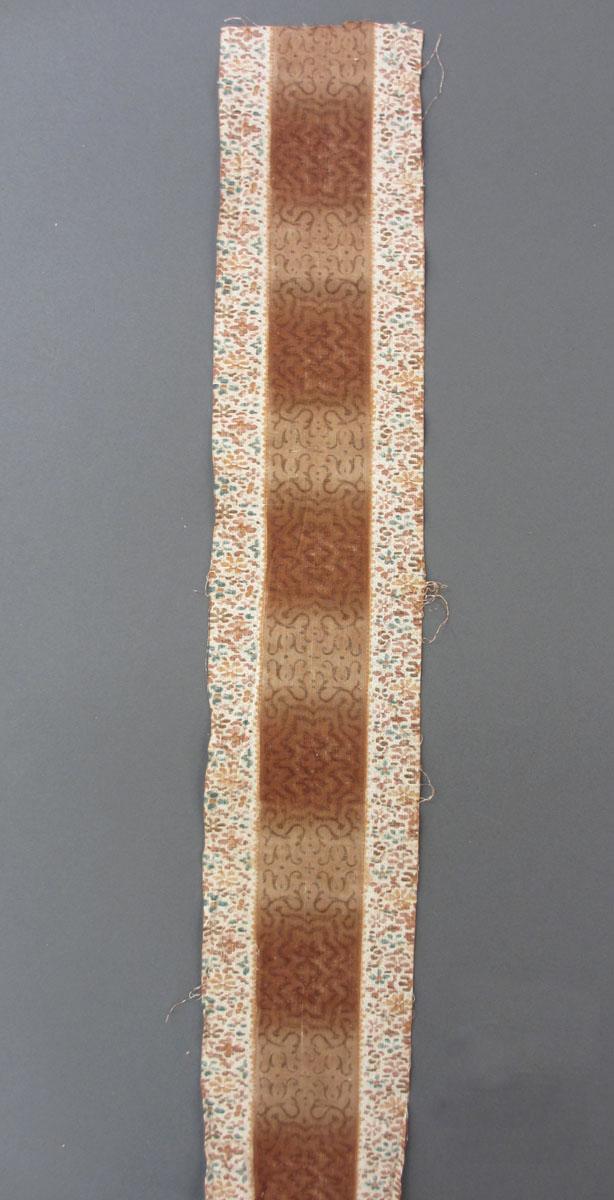 1975.0214.015 Textile, printed, reverse