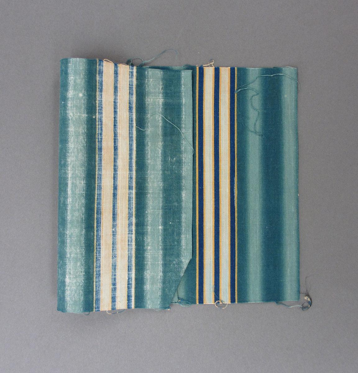 1975.0214.018 textile, printed, folded corner