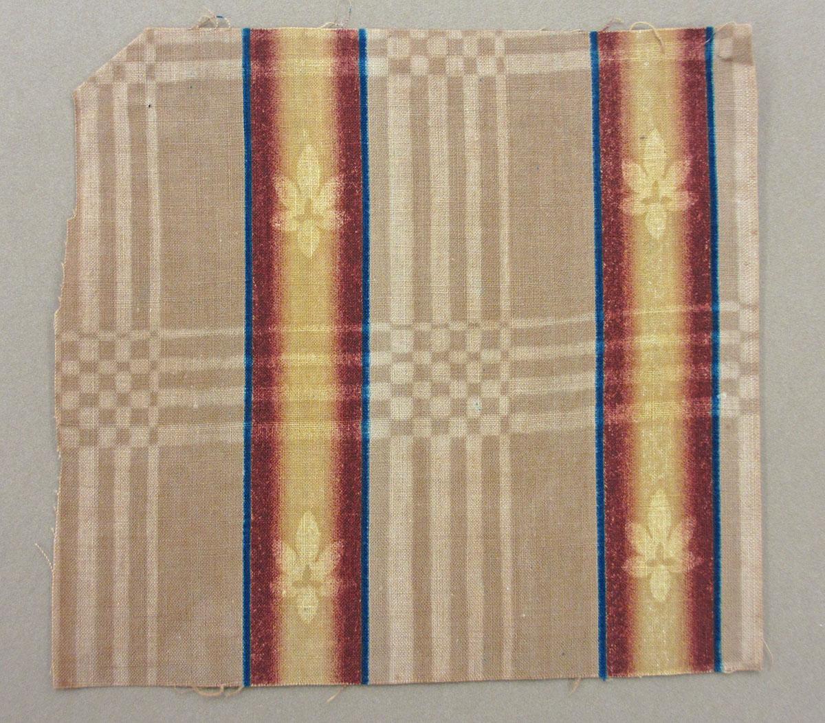 1975.0214.028 Textile, printed obverse