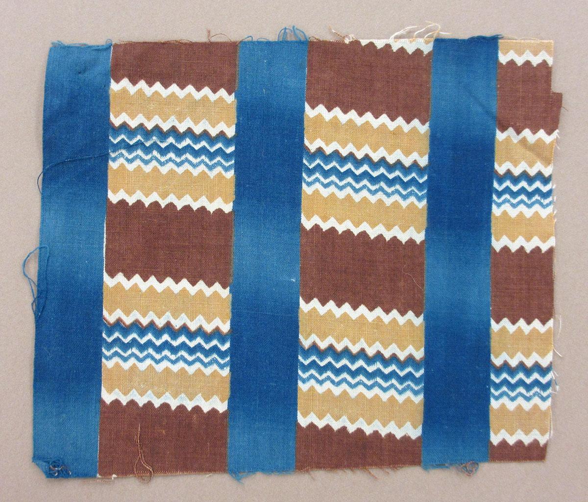 1975.0214.030 Textile, printed obverse