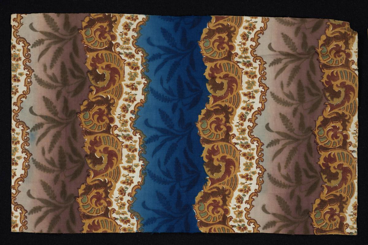 1975.0214.034 Textile, printed, view 1