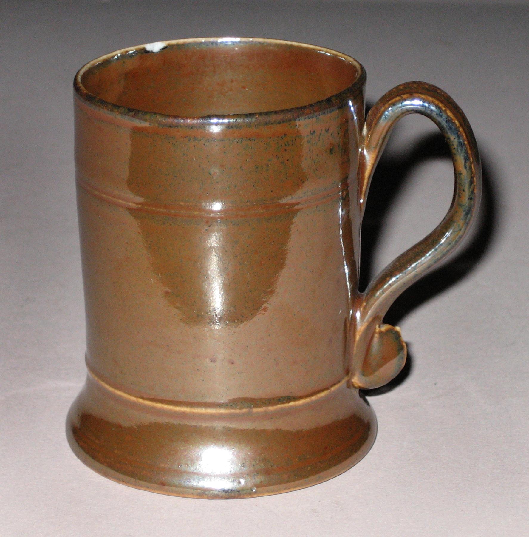 1971.0221 Salt-glazed stoneware mug