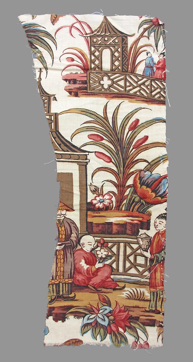 1975.0227 T textile, printed obverse