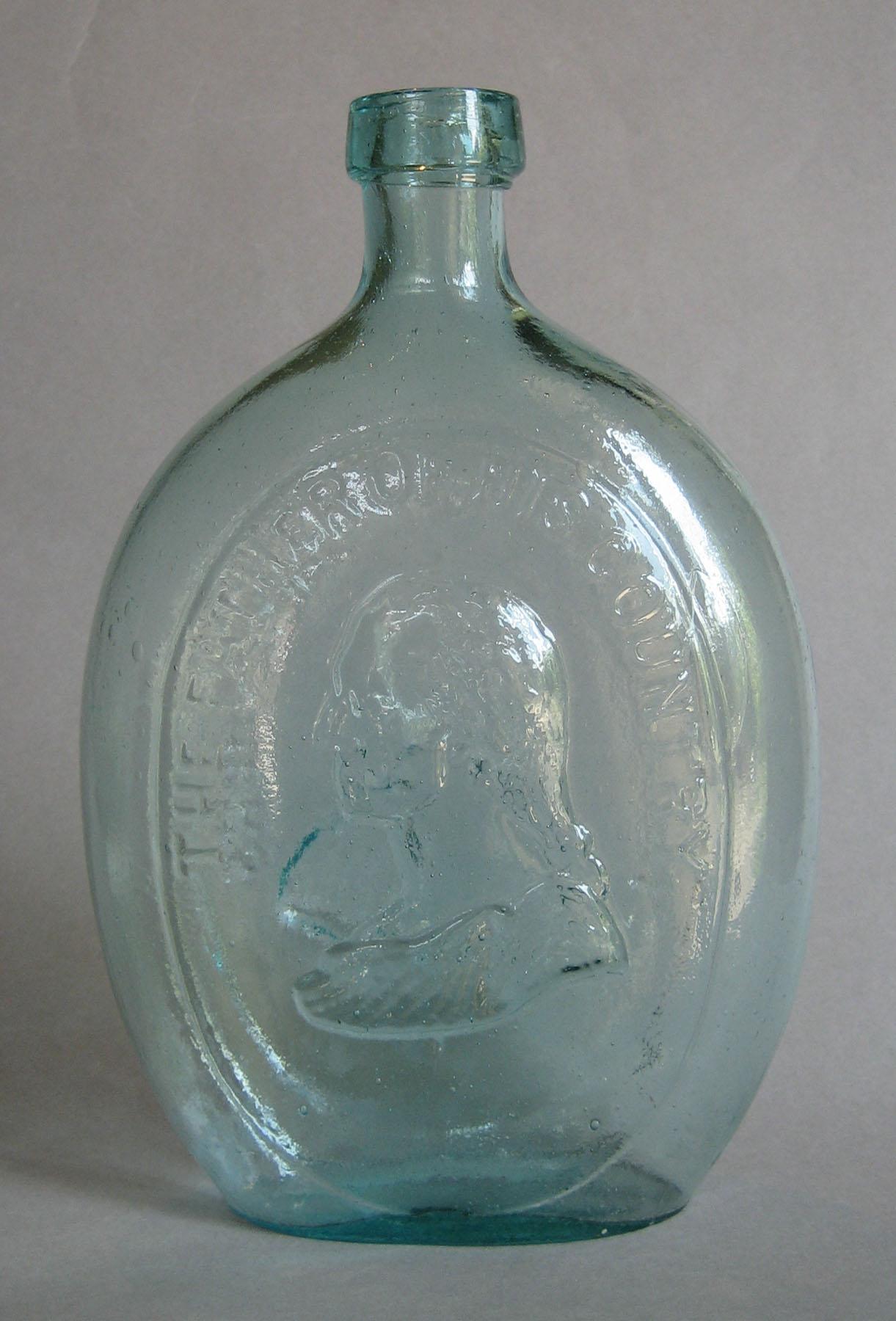 1975.0231 (side 2) Glass Flask
