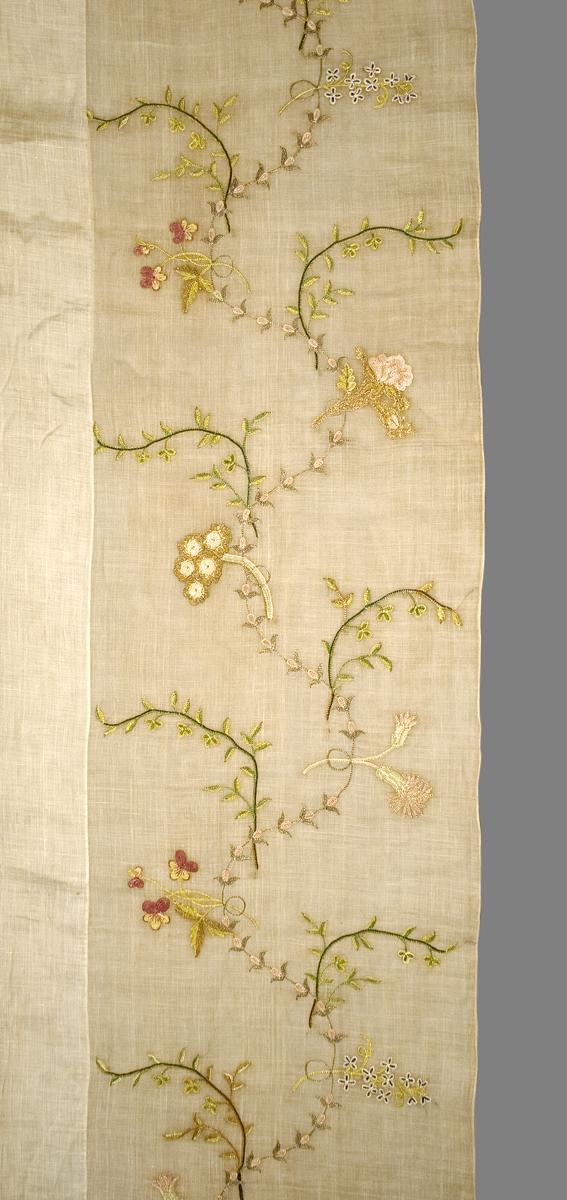 1957.1304 A Window Hanging, Side Curtain, Border Detail