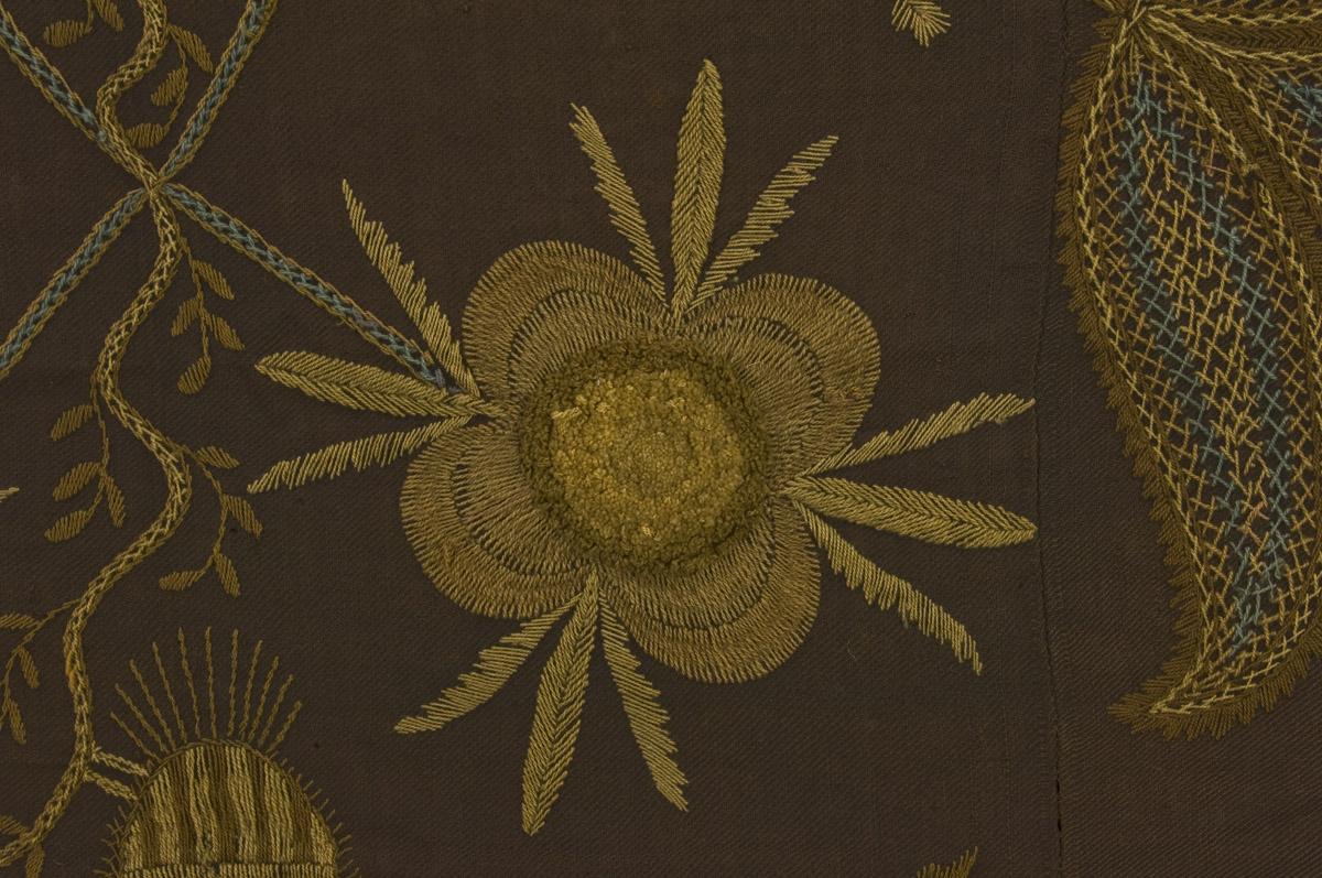 1975.0236 Bedcover, Bedspread (detail 1)