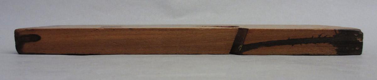 1975.0267.010 Skew rabbet plane, sole