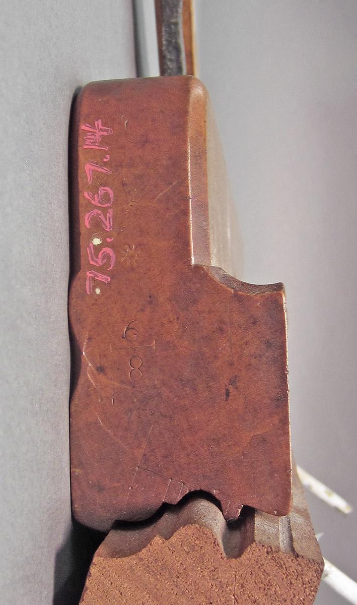 1975.0267.014, Molding plane, heel