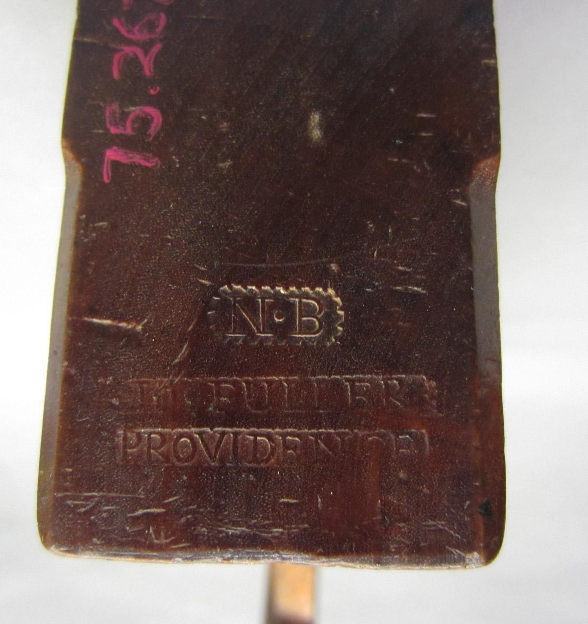 1975.0267.019 Skew rabbet plane, mark