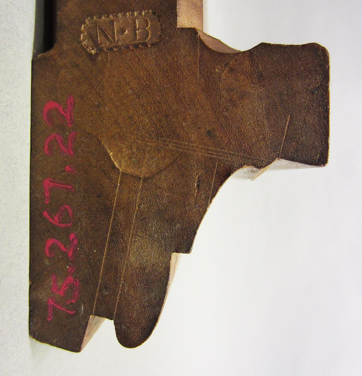 1975.0267.022 Molding plane, sole profile