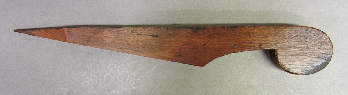 1975.0267.032 Molding plane, wedge side 1