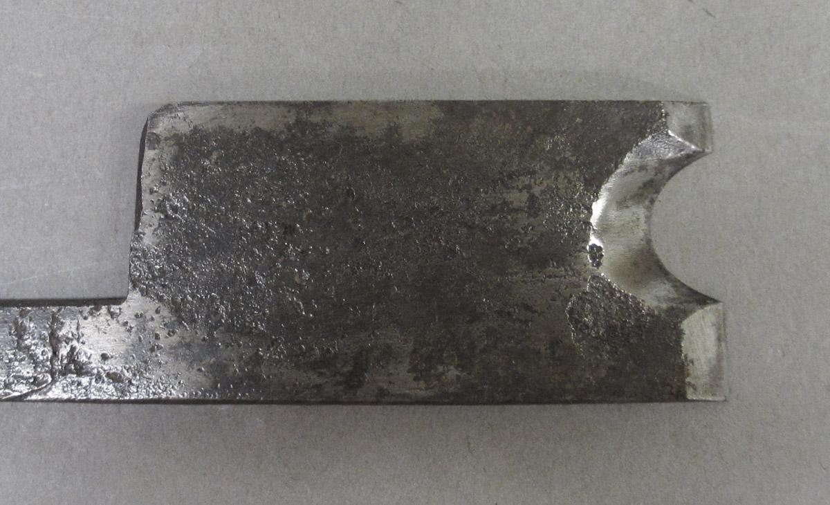 1975.0267.033 Molding plane, blade edge