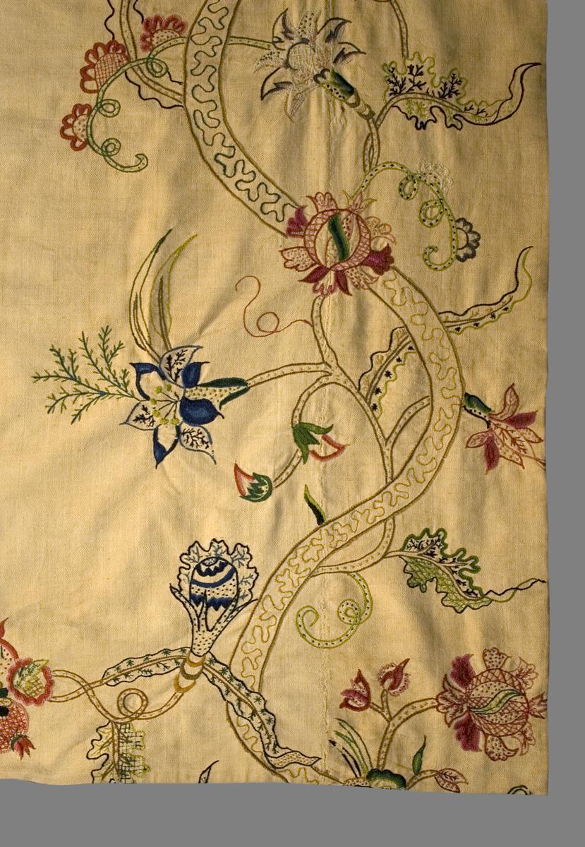 1952.0326.006 Bedcover, Pattern Detail