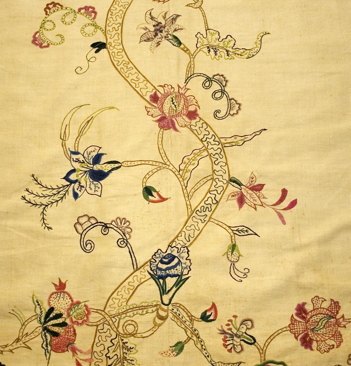 1952.0326.006 Bedcover, Pattern Detail #2