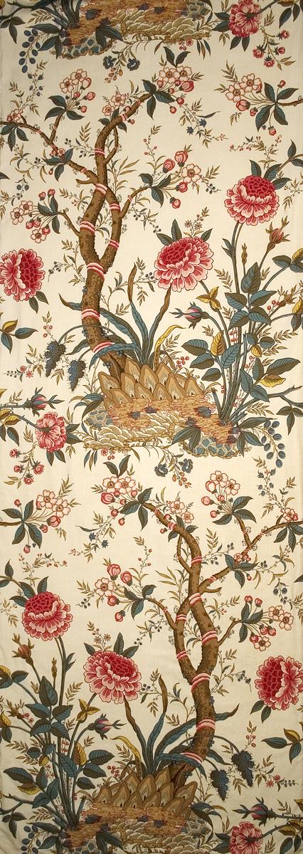 1975.0532.001 A Window Hanging, Side Curtain, Pattern Repeat