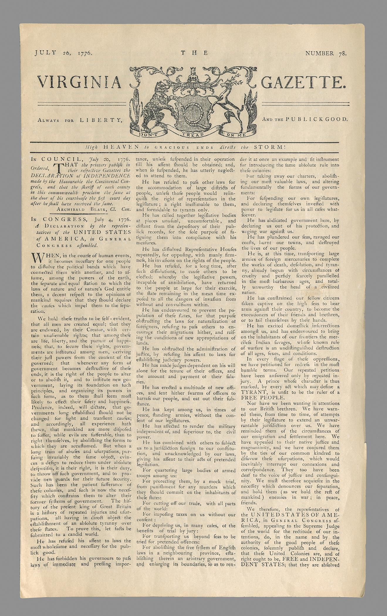 1975.0535 Newspaper, view 1