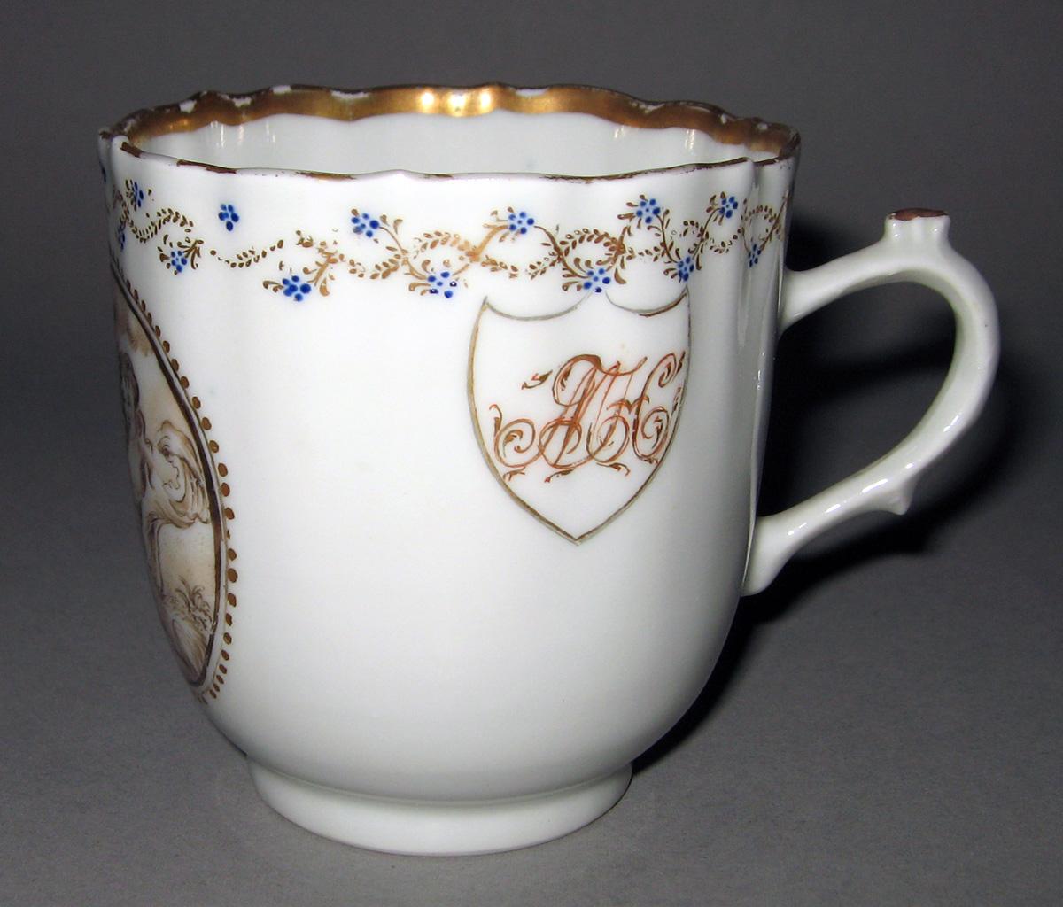 1976.0008 A Porcelain Coffee Cup side 1