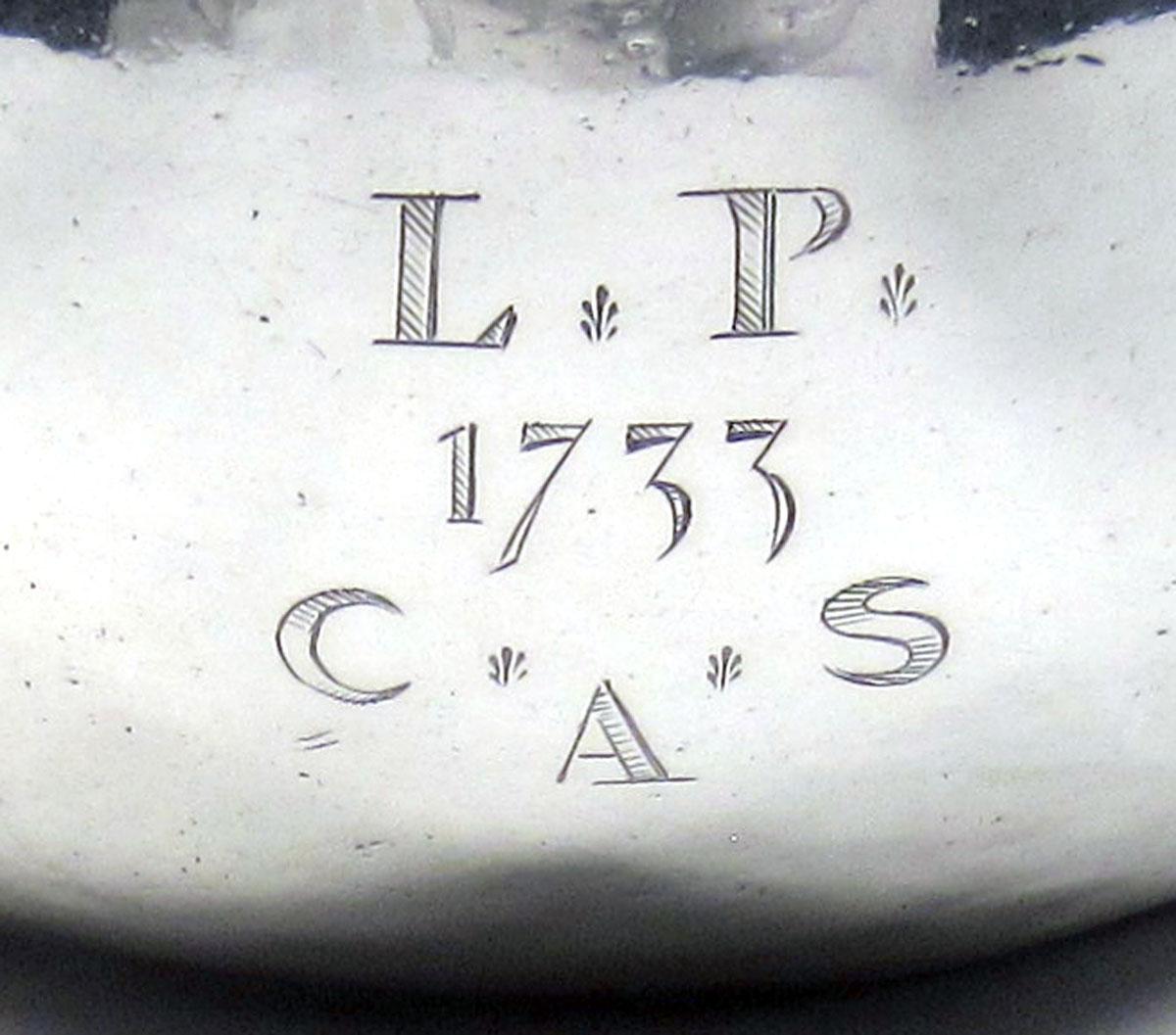 1976.0021 A, B Silver Warmer engraving 2