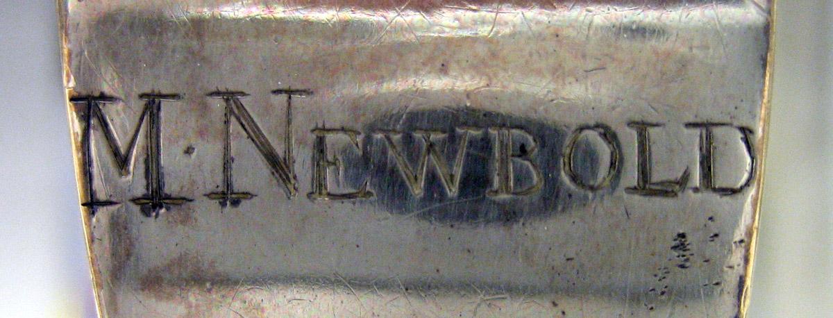 1976.0071 Silver Tankard engraving