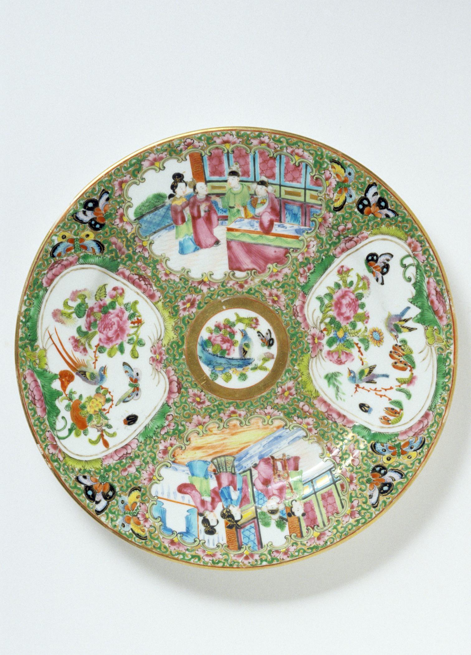 1976.0083 Worcester Royal Porcelain plate