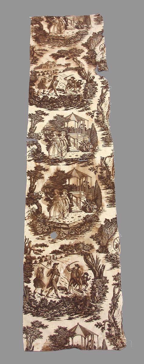 1976.0109.002 textile, printed obverse