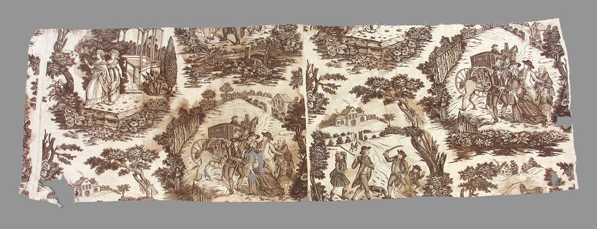 1976.0109.003 textile, printed obverse