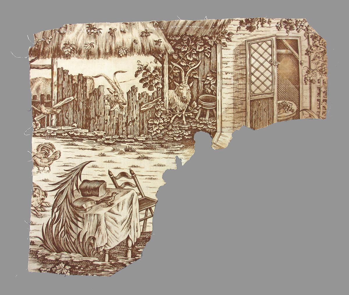 1976.0110.002 textile, printed obverse