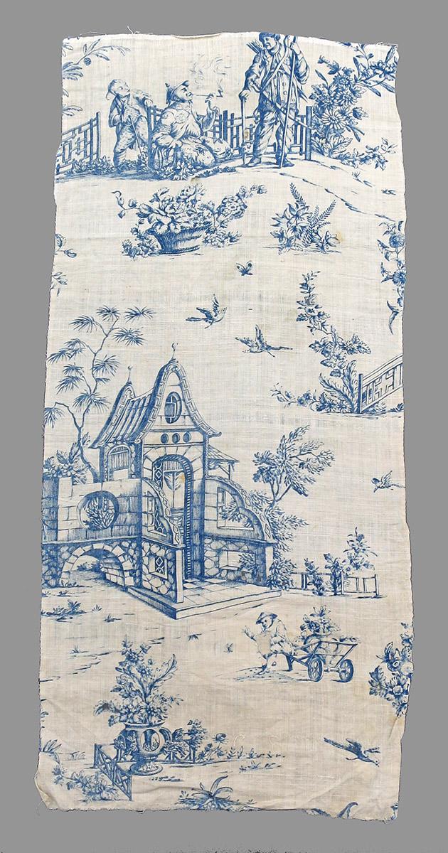 1976.0111.001 textile, printed obverse