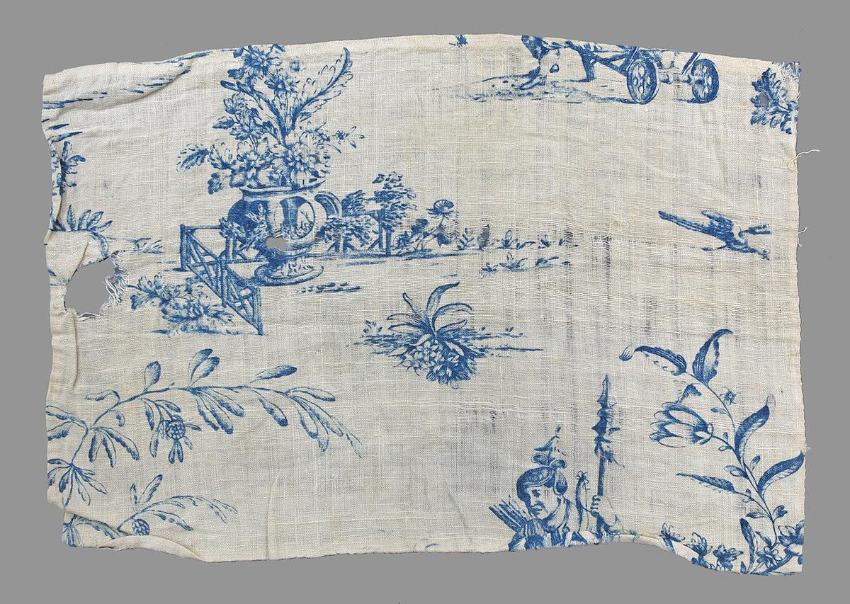 1976.0111.002 textile, printed obverse