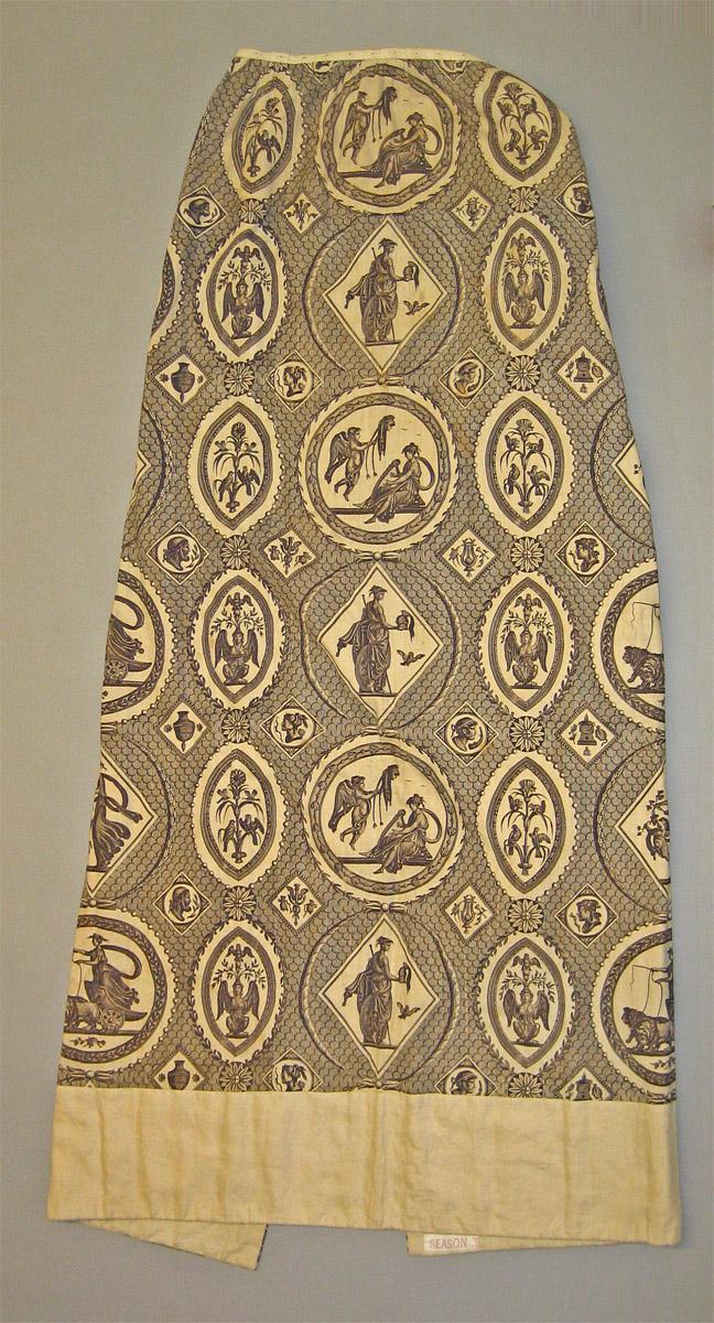 1957.1310 B bed hanging, headcloth