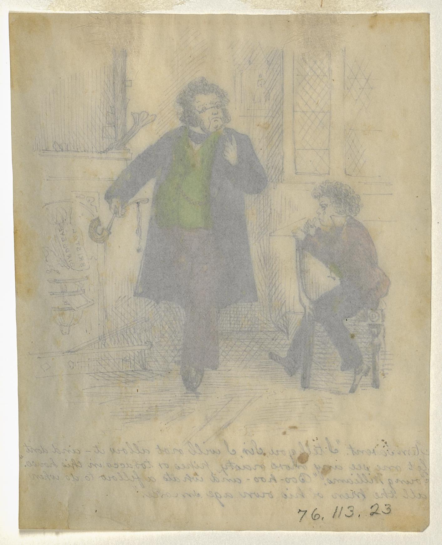 1976.0113.023 Drawing, view 2, reverse