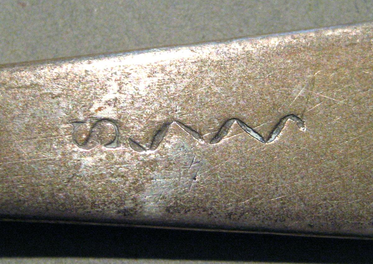1976.0121.001 Silver Spoon mark