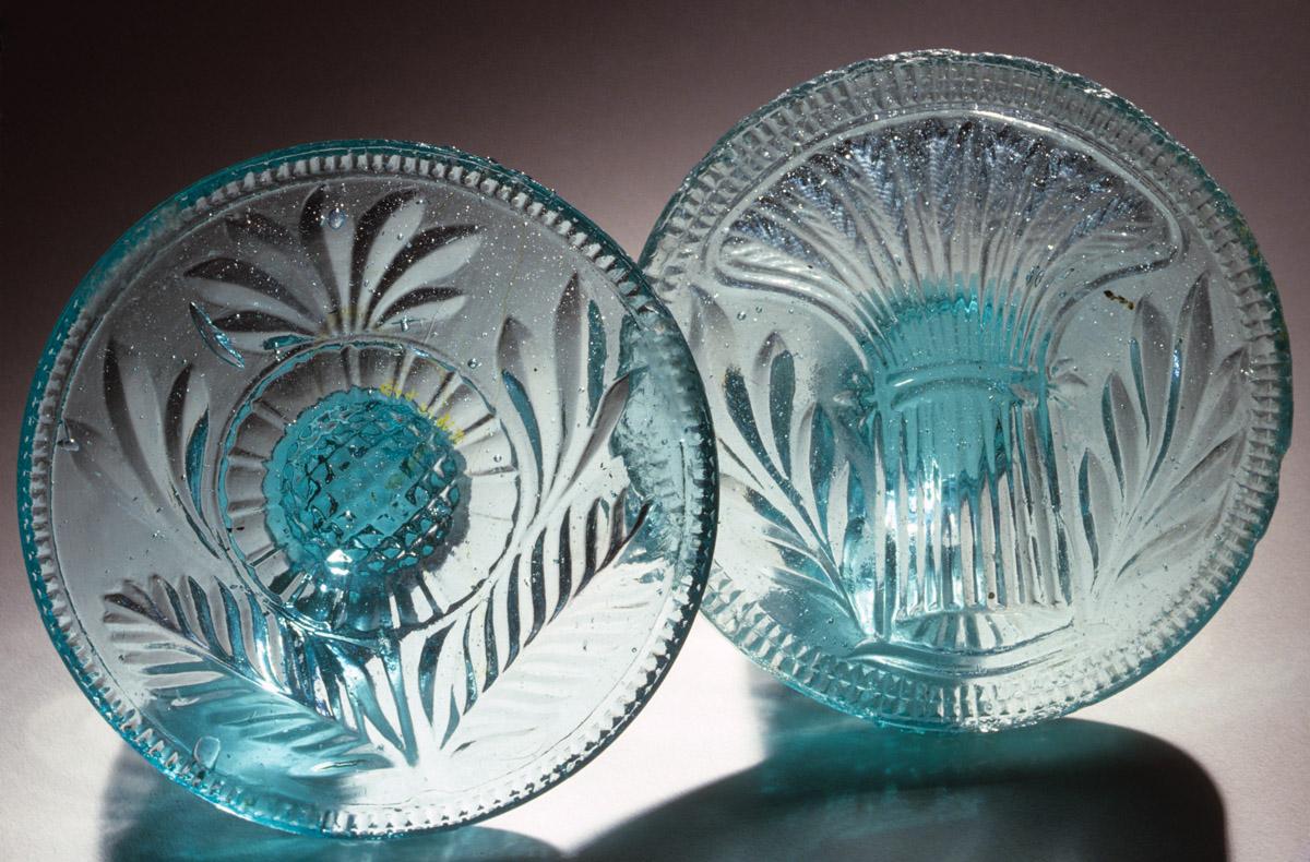 1959.2997, 1976.0125 Butter mold, butter press