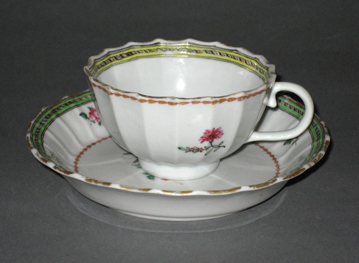 1976.0137 A, B Cup and Saucer