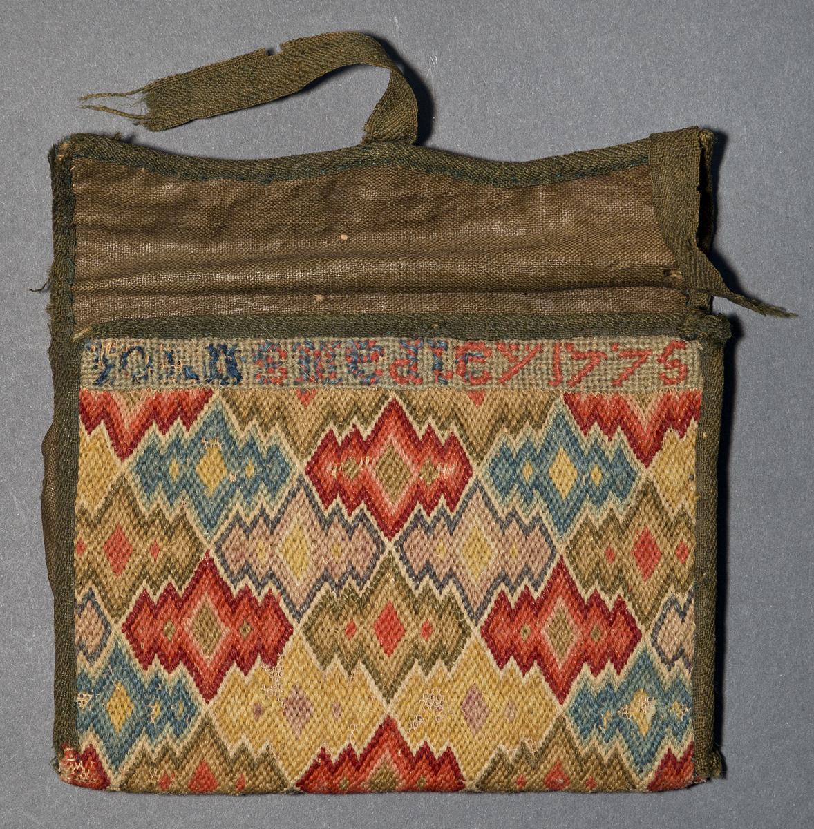 1976.0177 Pocketbook, Inside