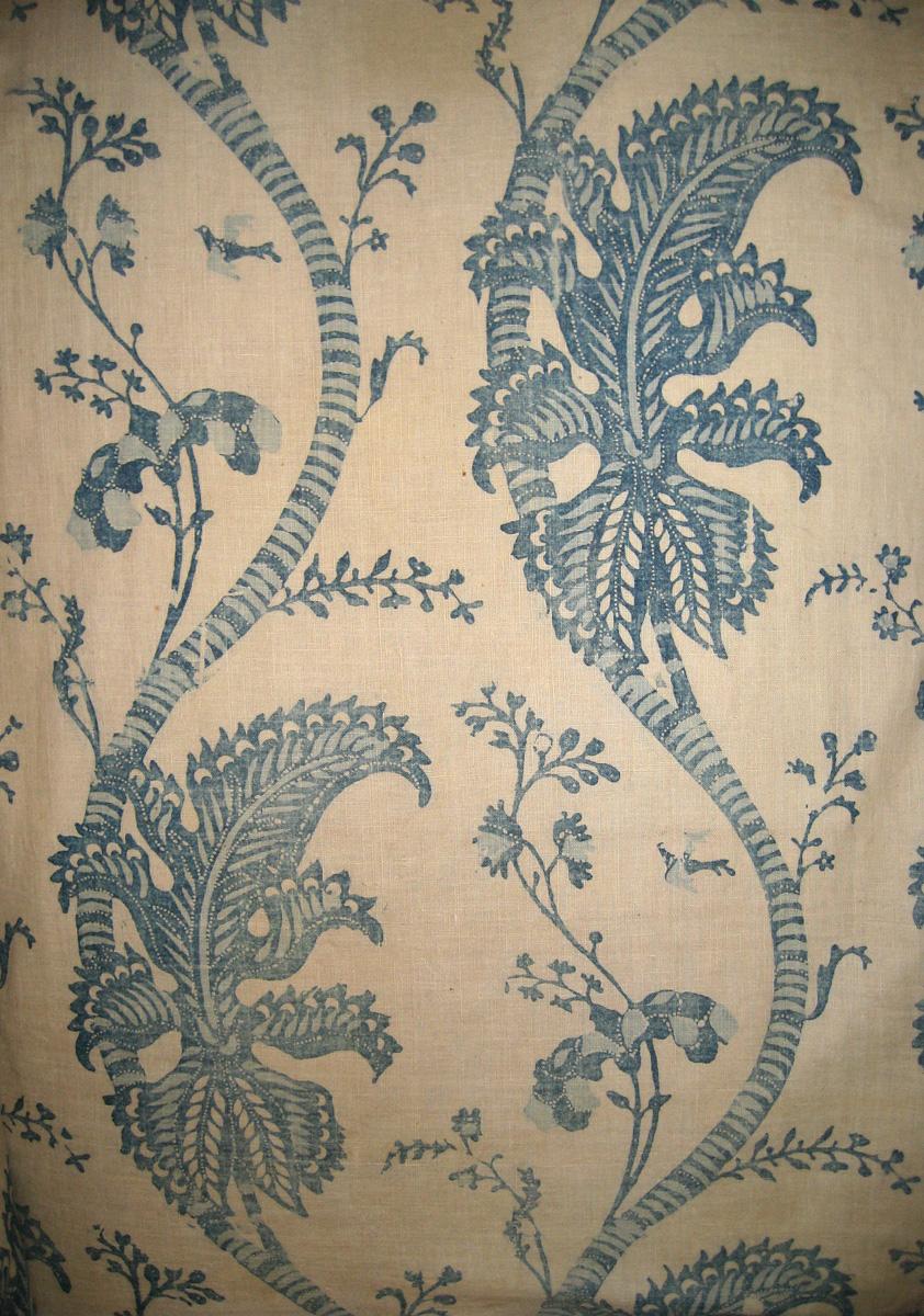 T21 textile, printed design repeat