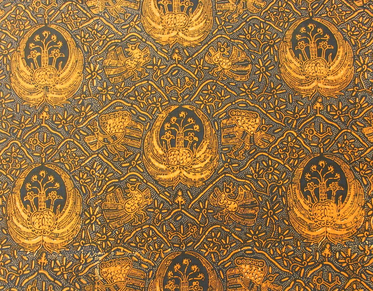 1976.0209 Textile, printed design repeat