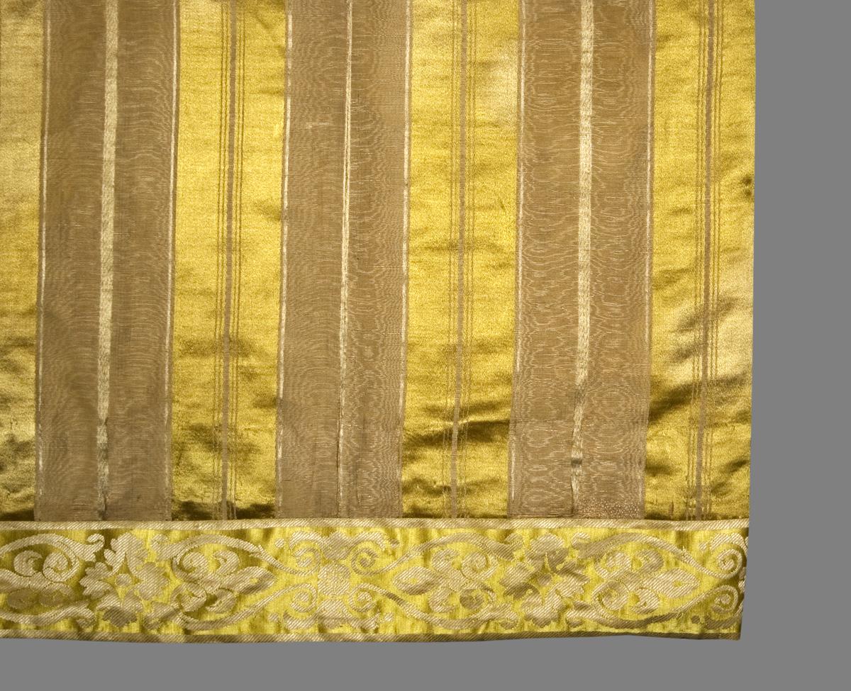 1957.1313.003 Bed Hanging, Headcloth, Edge Detail
