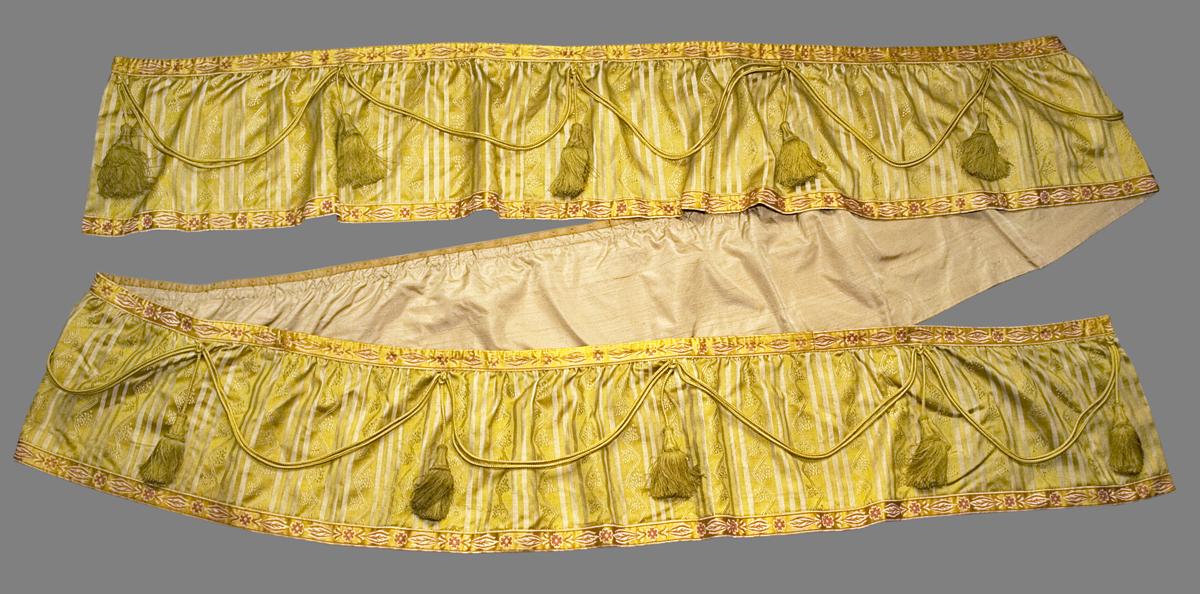1957.1313.004 Bed Hanging, Valance