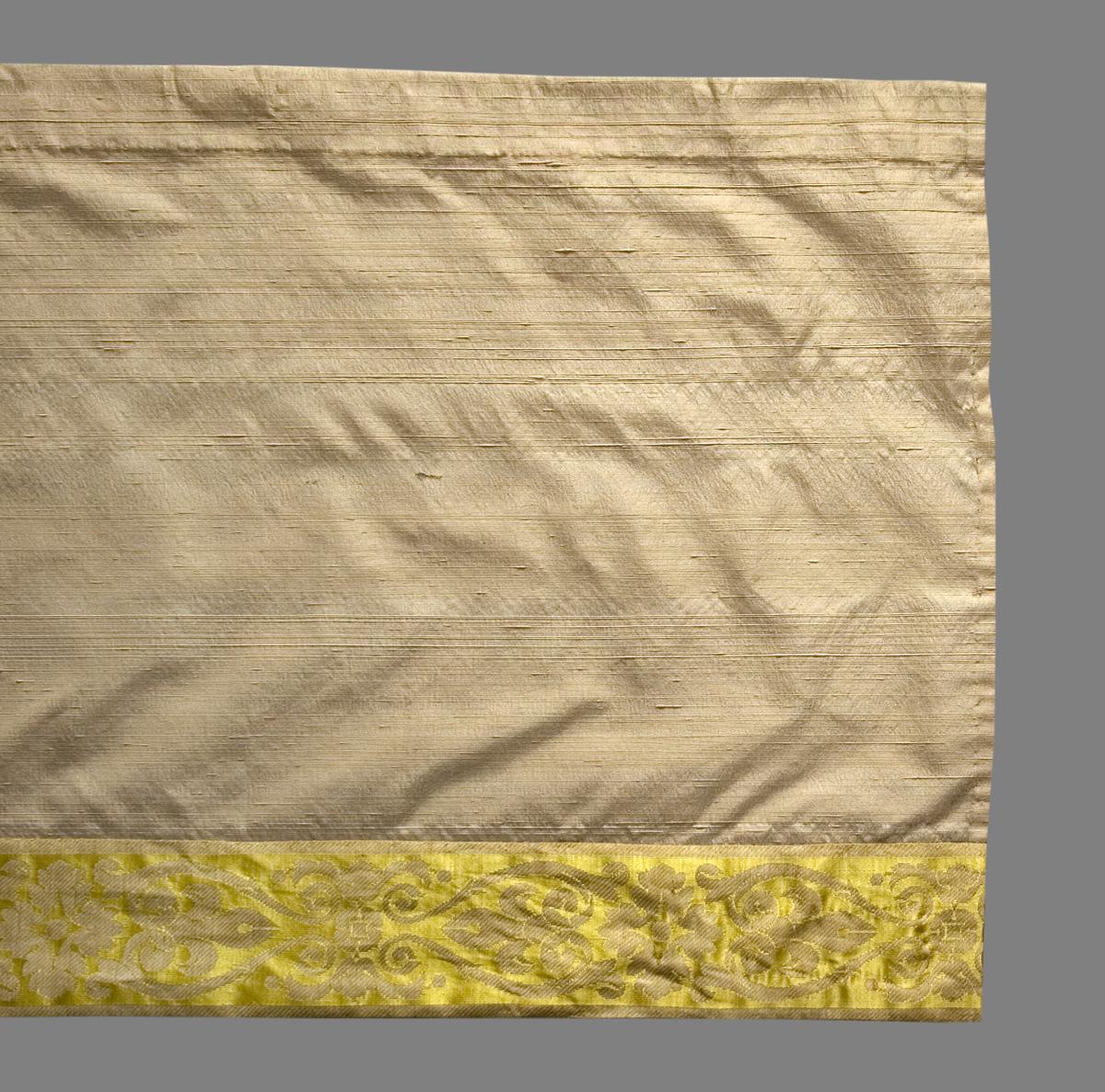 1957.1313.006 Bed Hanging, Base Valance, Edge Detail